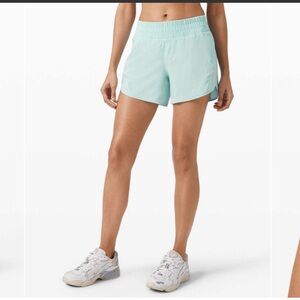lululemon athletica Mint Green Athletic Shorts